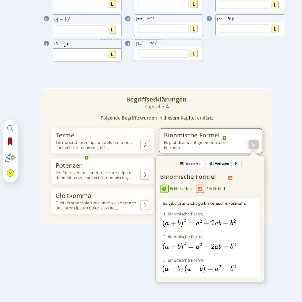 Bild des mbook-Glossars